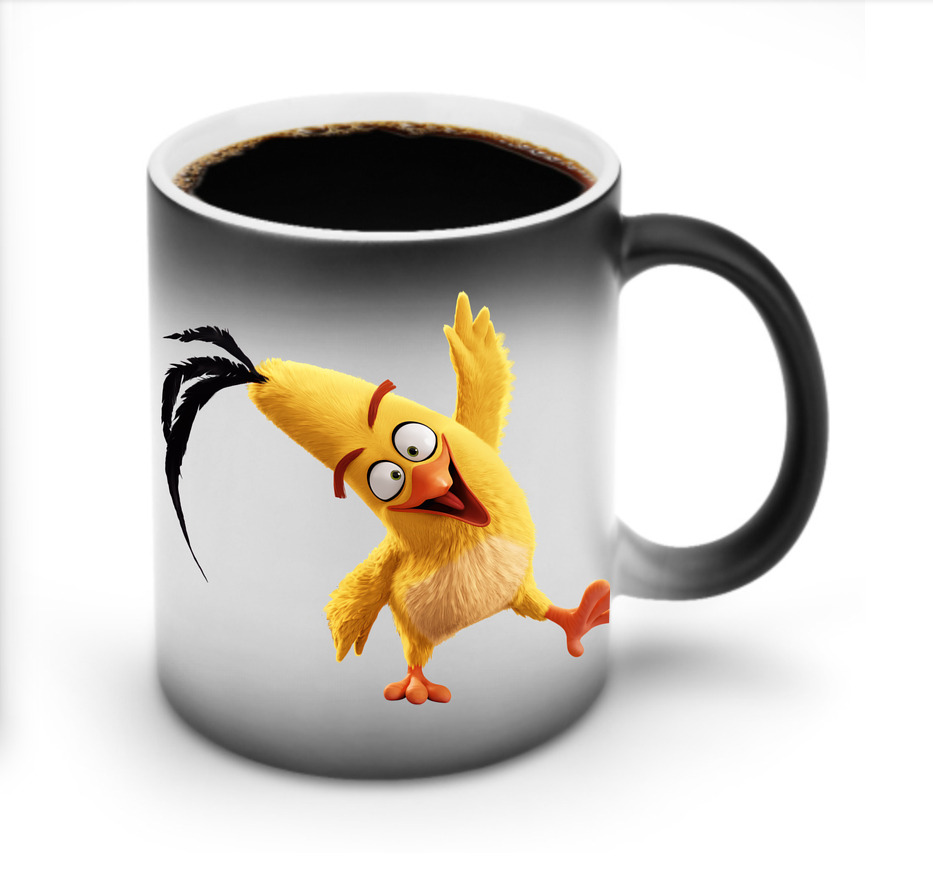 （画像用） Angry Birds アングリーバード 温度変色マグカップ