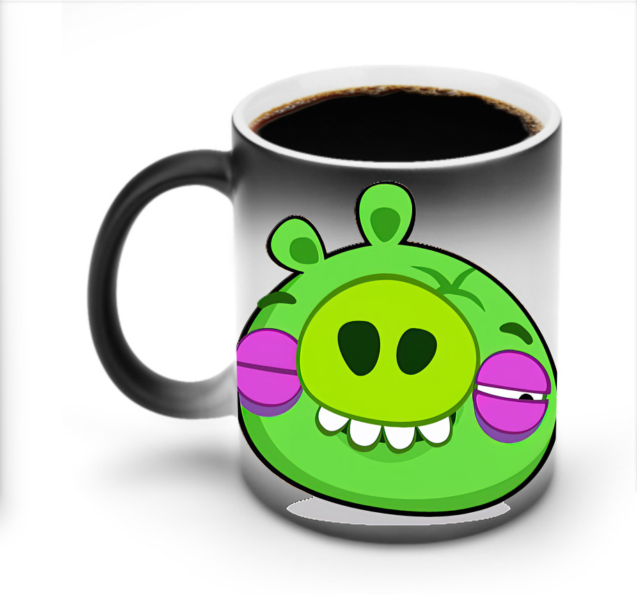 （画像用） Angry Birds アングリーバード 温度変色マグカップ