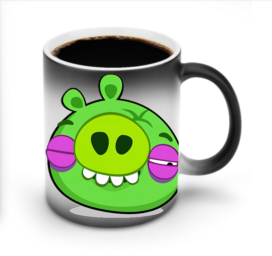 （画像用） Angry Birds アングリーバード 温度変色マグカップ
