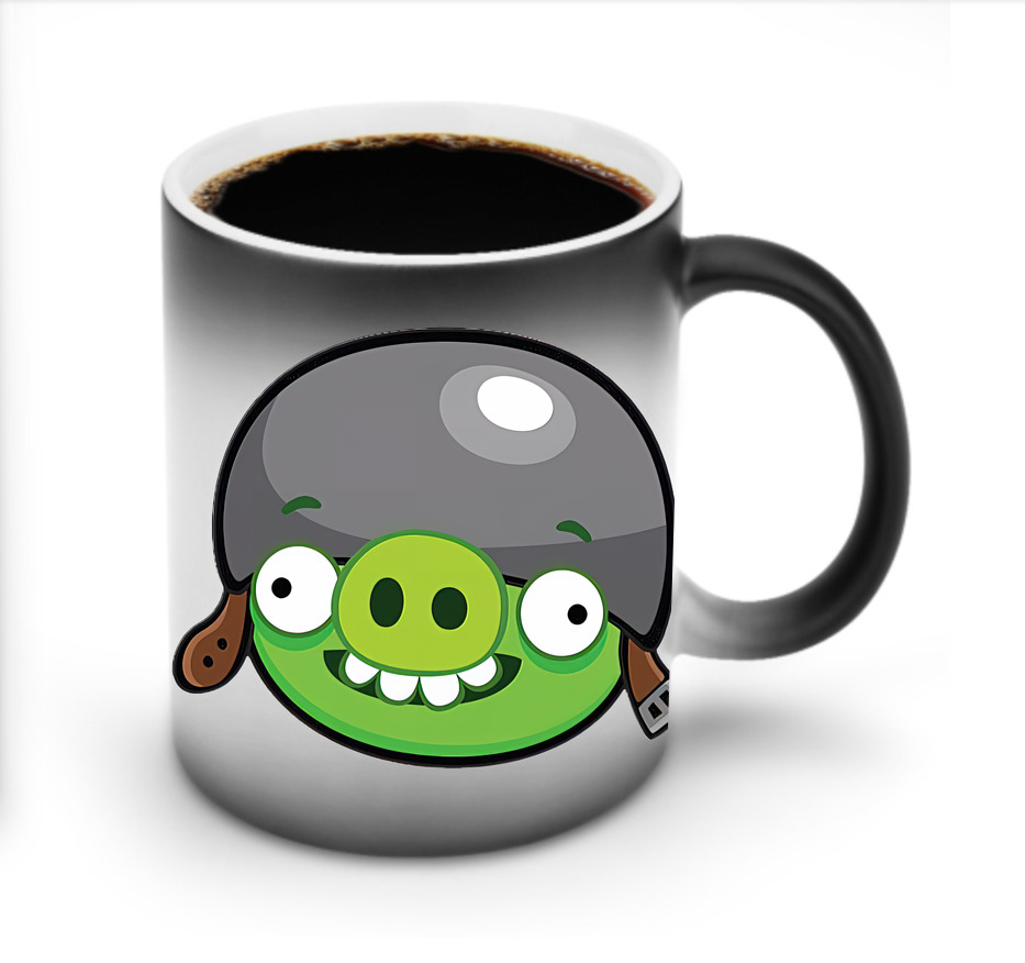 （画像用） Angry Birds アングリーバード 温度変色マグカップ