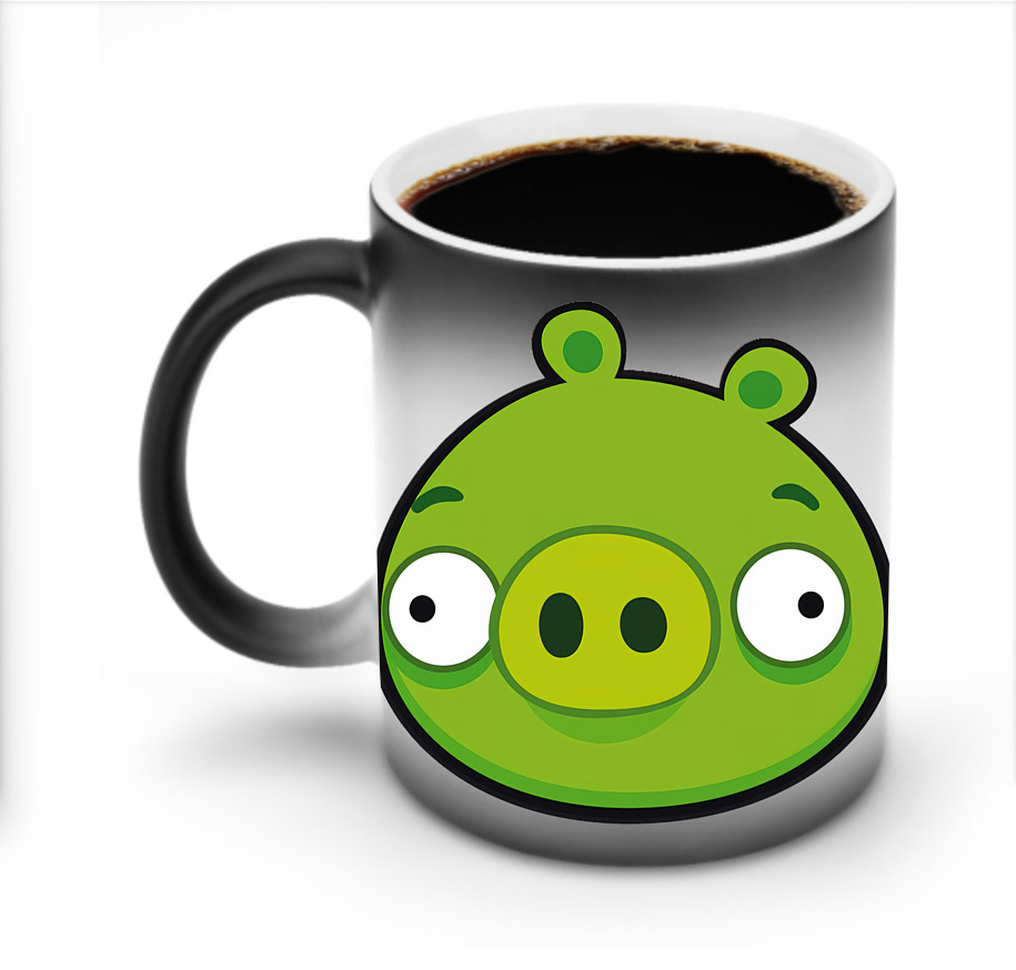 （画像用） Angry Birds アングリーバード 温度変色マグカップ