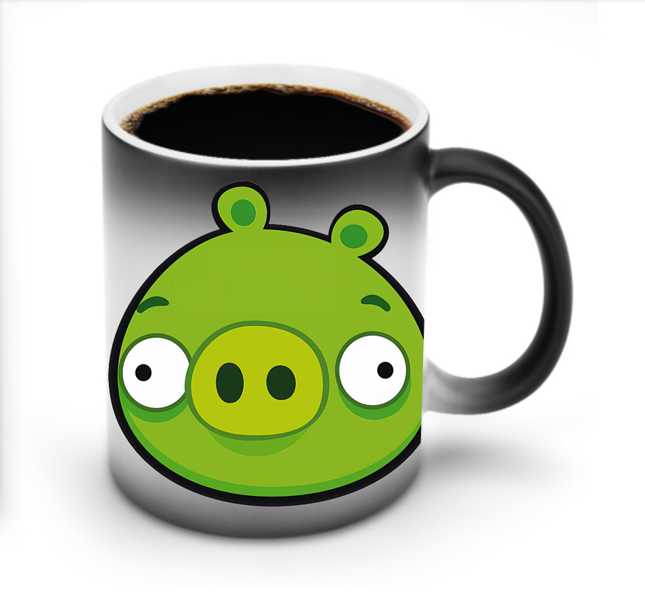 （画像用） Angry Birds アングリーバード 温度変色マグカップ