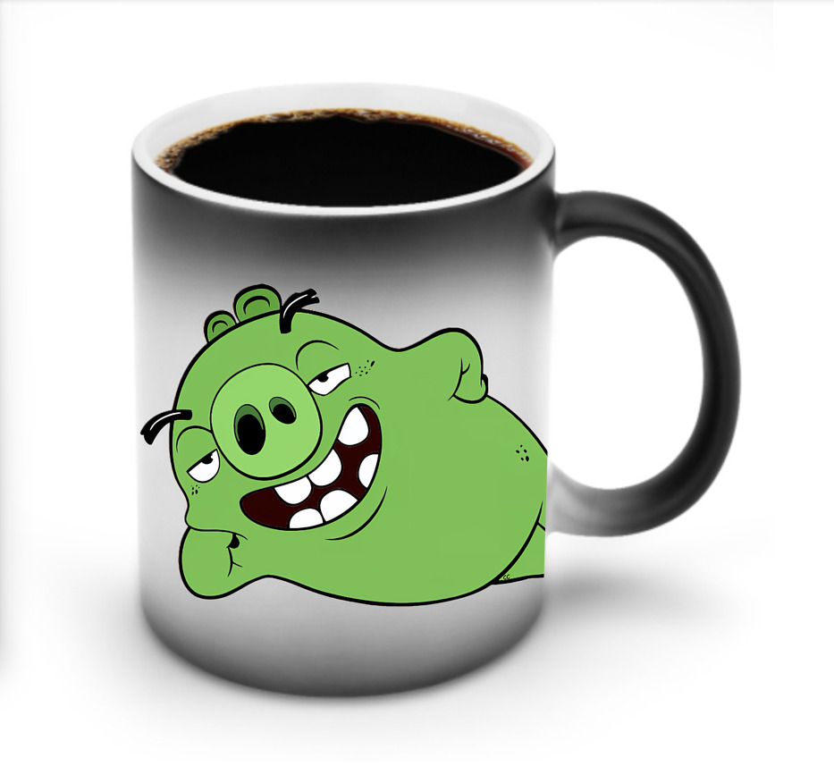 （画像用） Angry Birds アングリーバード 温度変色マグカップ