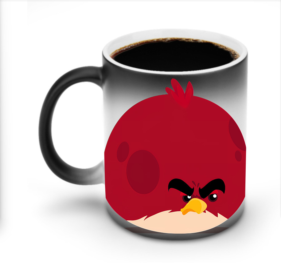 （画像用） Angry Birds アングリーバード 温度変色マグカップ