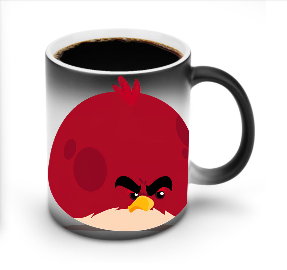 （画像用） Angry Birds アングリーバード 温度変色マグカップ