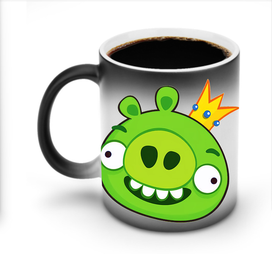 （画像用） Angry Birds アングリーバード 温度変色マグカップ