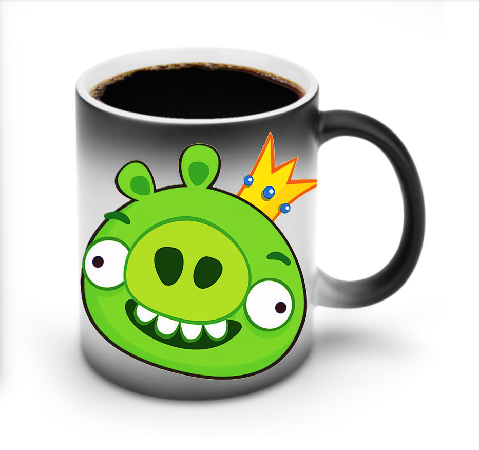 （画像用） Angry Birds アングリーバード 温度変色マグカップ