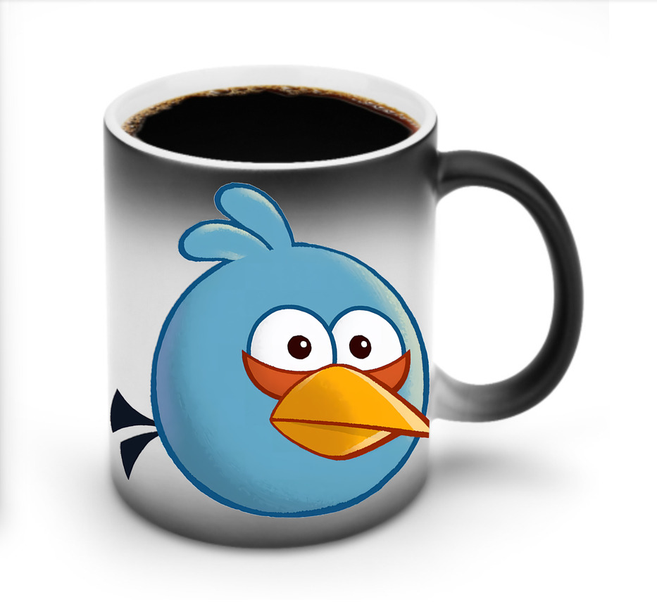 （画像用） Angry Birds アングリーバード 温度変色マグカップ