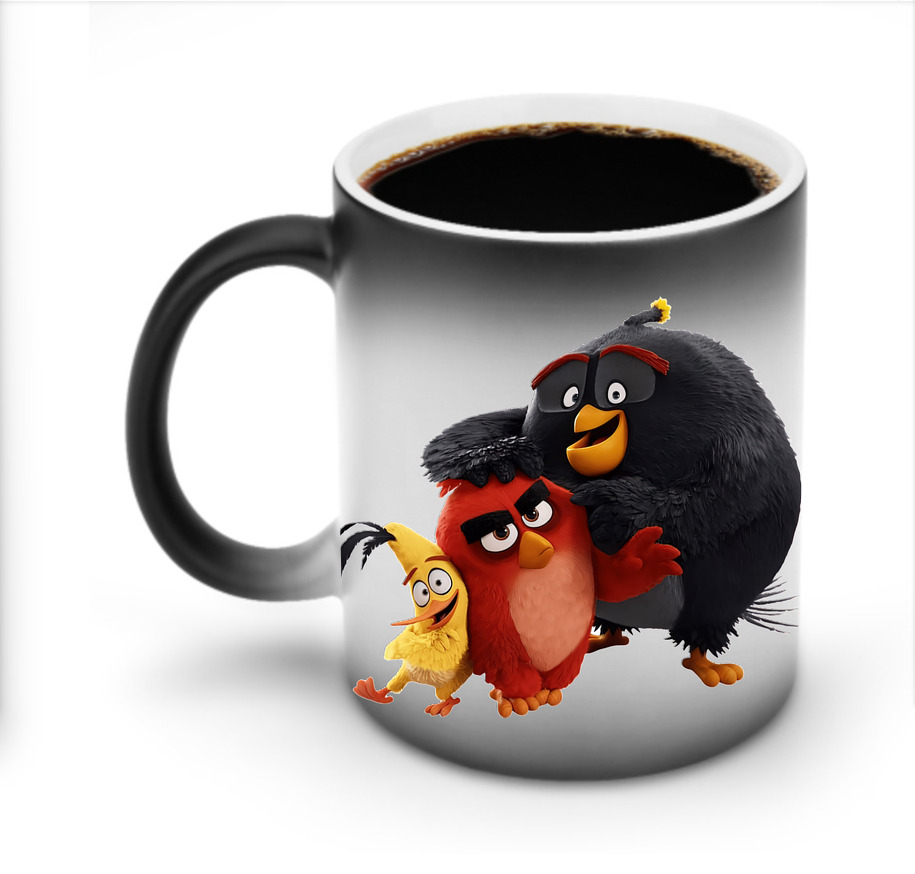 （画像用） Angry Birds アングリーバード 温度変色マグカップ