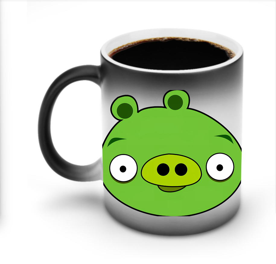 （画像用） Angry Birds アングリーバード 温度変色マグカップ