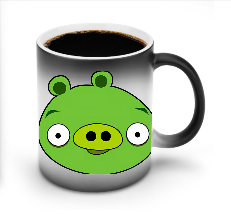 （画像用） Angry Birds アングリーバード 温度変色マグカップ