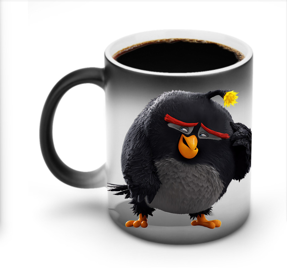 （画像用） Angry Birds アングリーバード 温度変色マグカップ