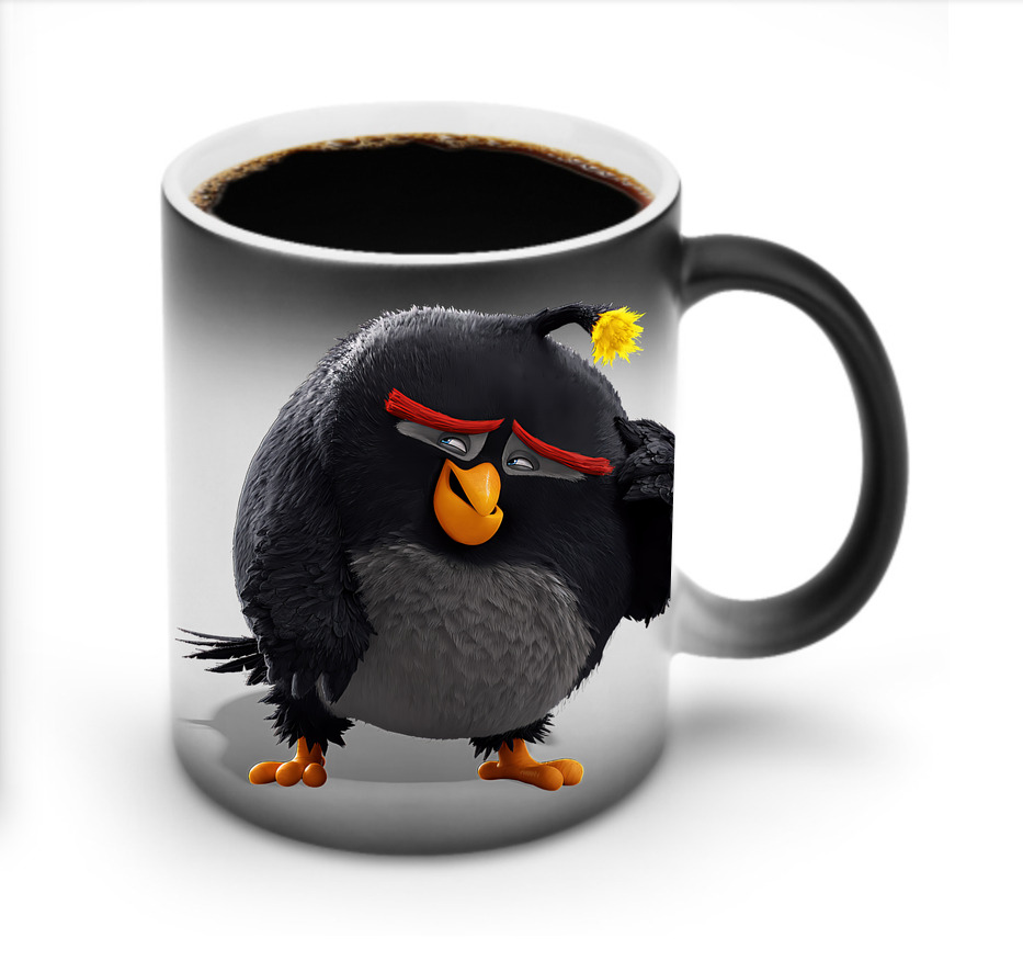 （画像用） Angry Birds アングリーバード 温度変色マグカップ