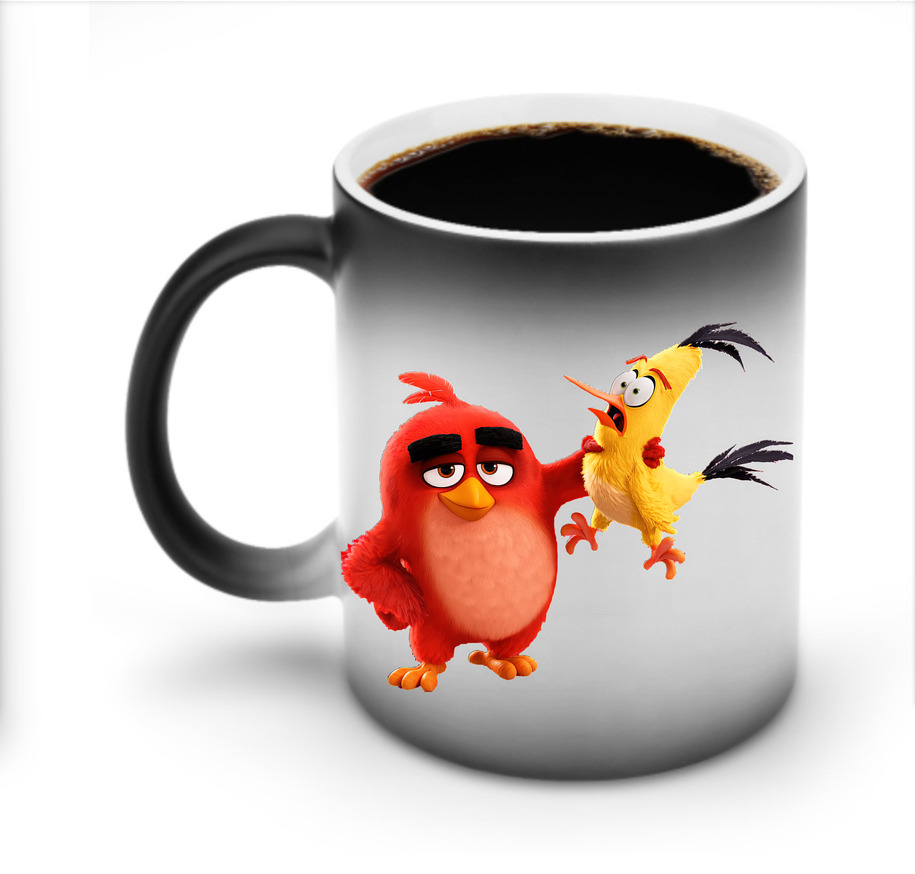（画像用） Angry Birds アングリーバード 温度変色マグカップ