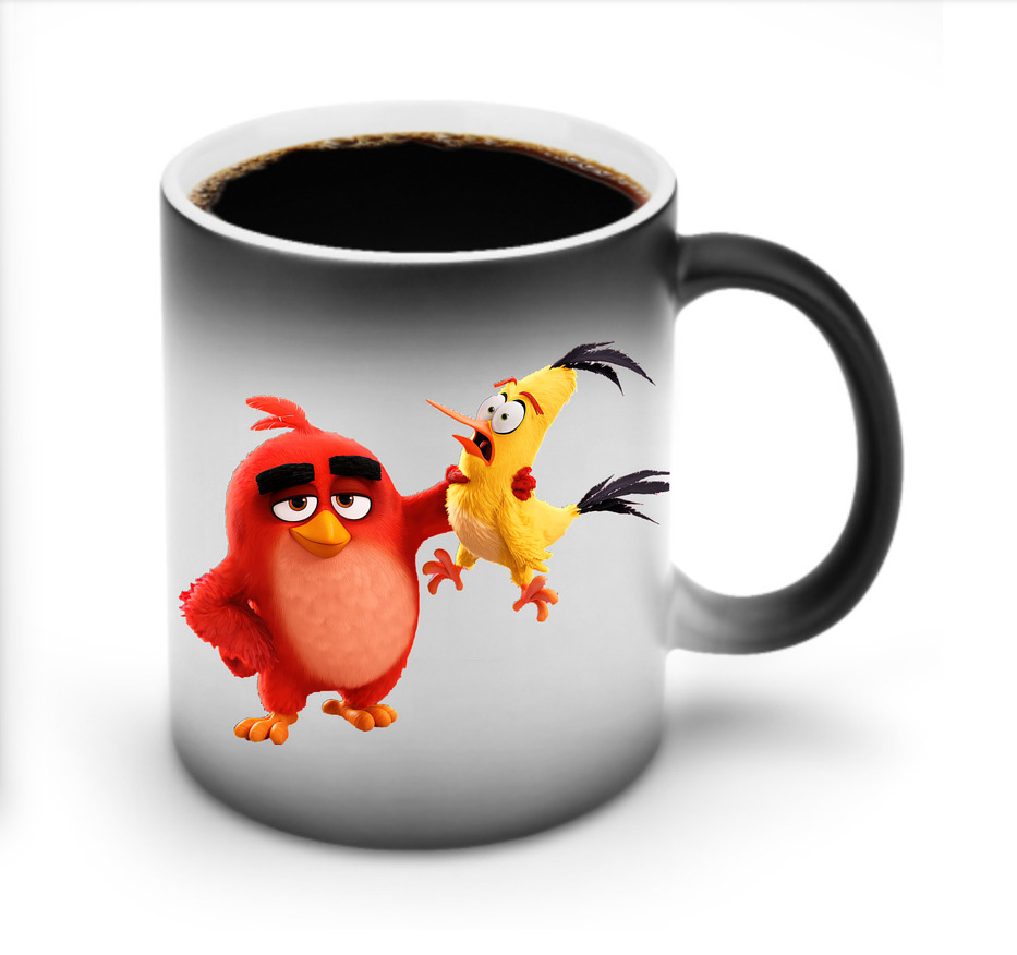 （画像用） Angry Birds アングリーバード 温度変色マグカップ