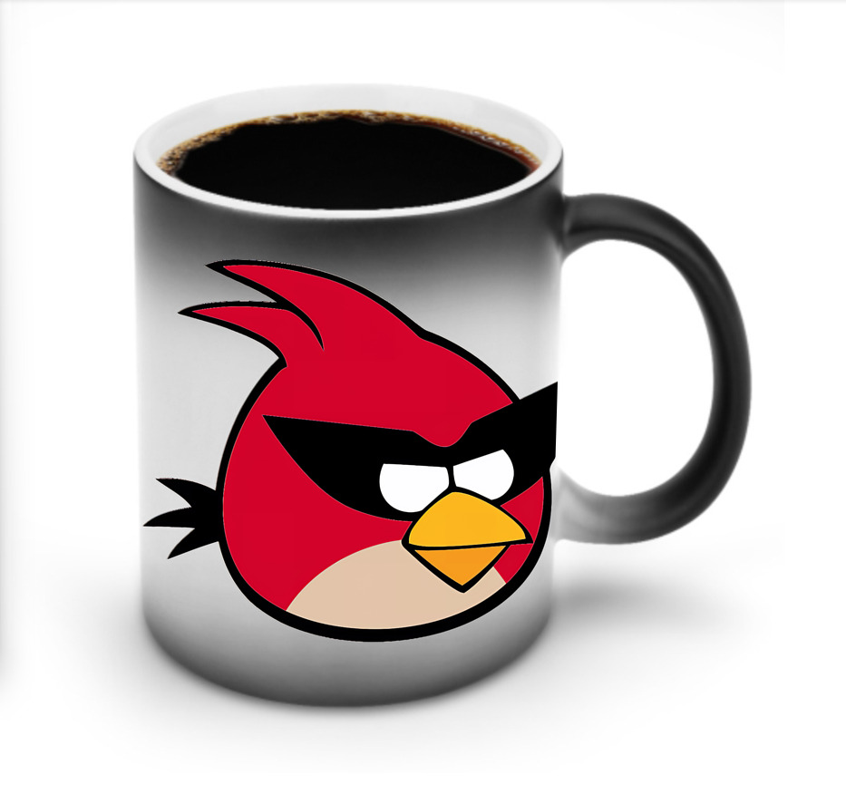 （画像用） Angry Birds アングリーバード 温度変色マグカップ