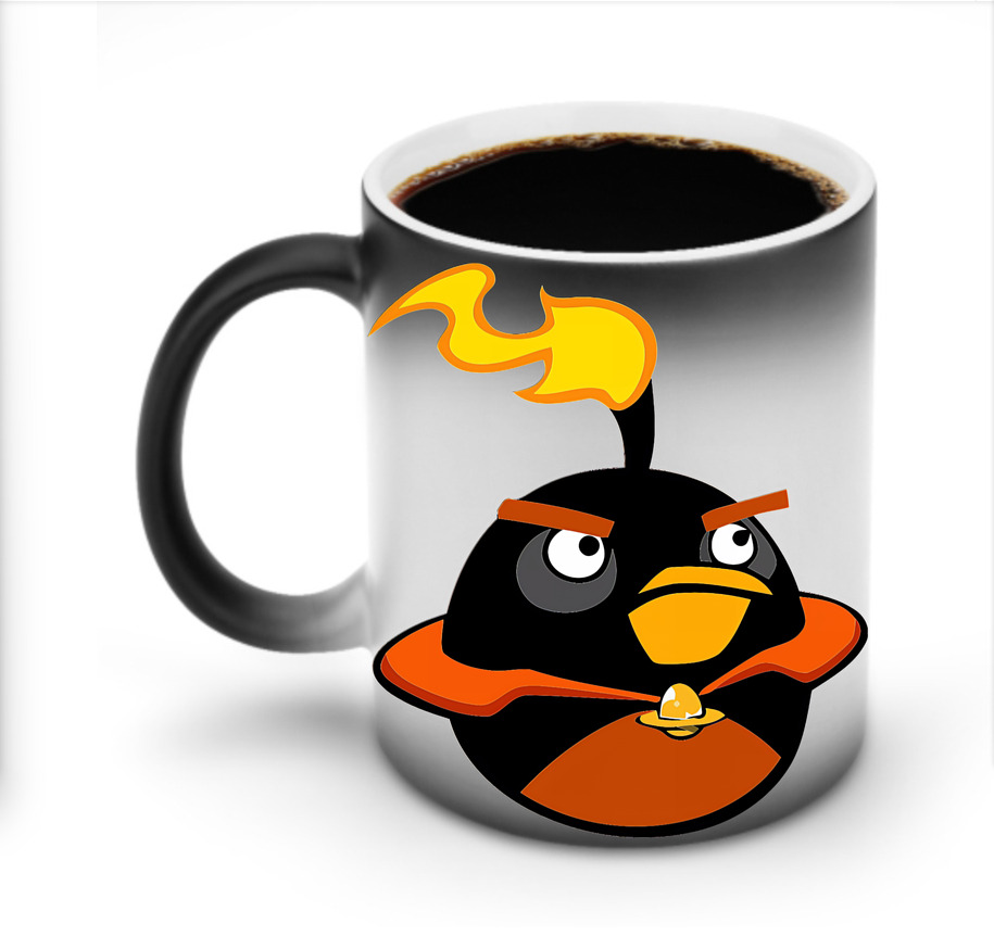 （画像用） Angry Birds アングリーバード 温度変色マグカップ