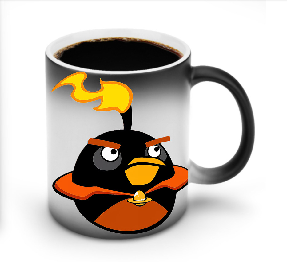 （画像用） Angry Birds アングリーバード 温度変色マグカップ