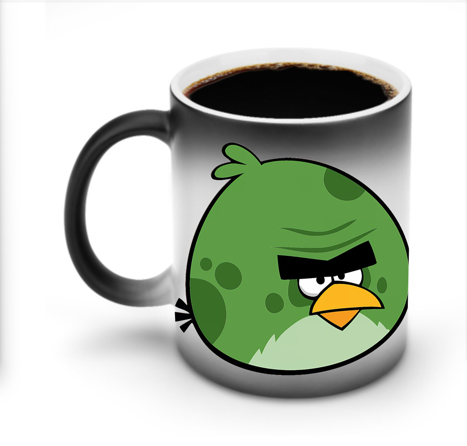 （画像用） Angry Birds アングリーバード 温度変色マグカップ
