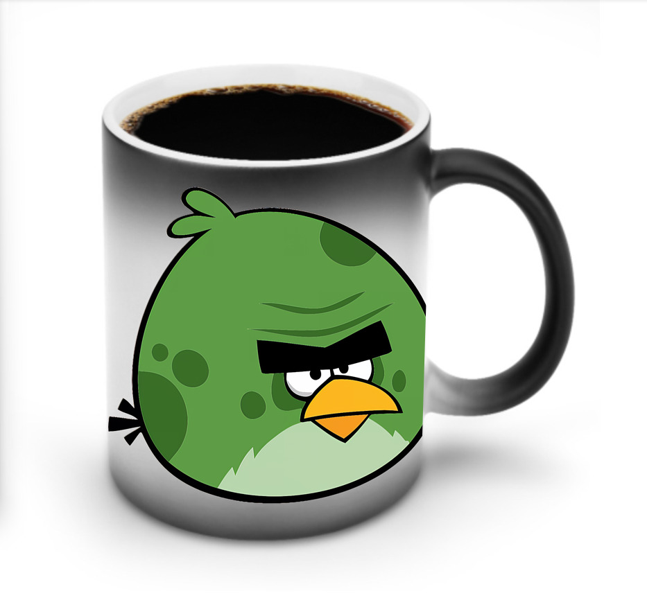 （画像用） Angry Birds アングリーバード 温度変色マグカップ
