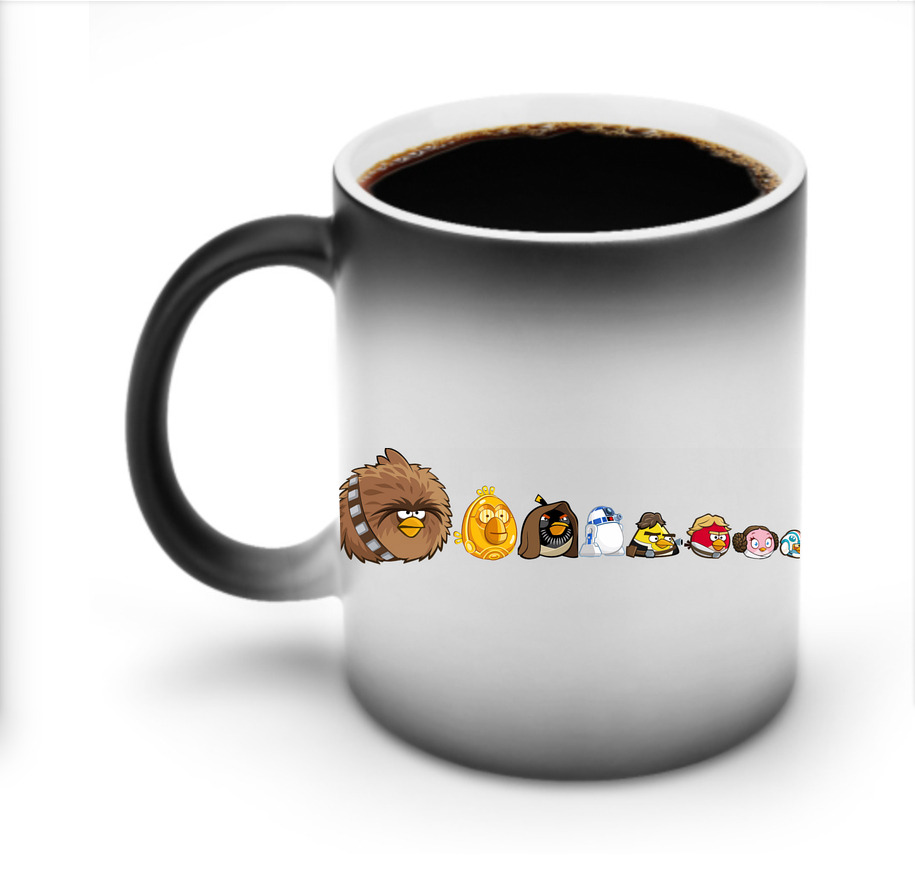 （画像用） Angry Birds アングリーバード 温度変色マグカップ