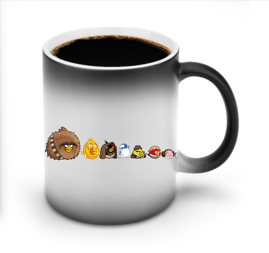 （画像用） Angry Birds アングリーバード 温度変色マグカップ