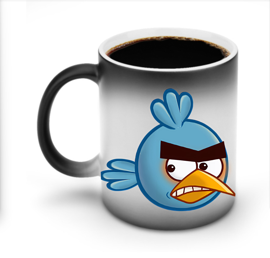 （画像用） Angry Birds アングリーバード 温度変色マグカップ