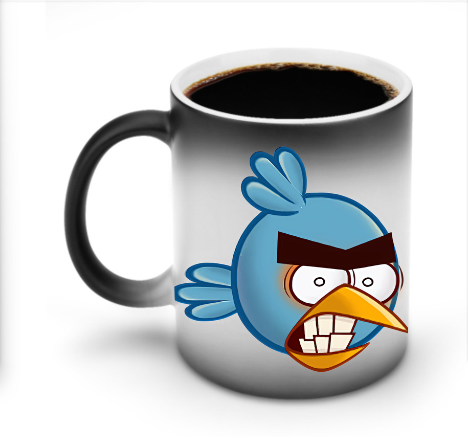 （画像用） Angry Birds アングリーバード 温度変色マグカップ