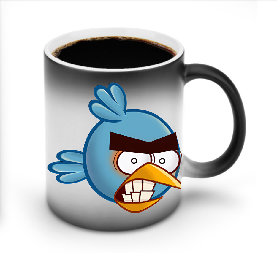 （画像用） Angry Birds アングリーバード 温度変色マグカップ