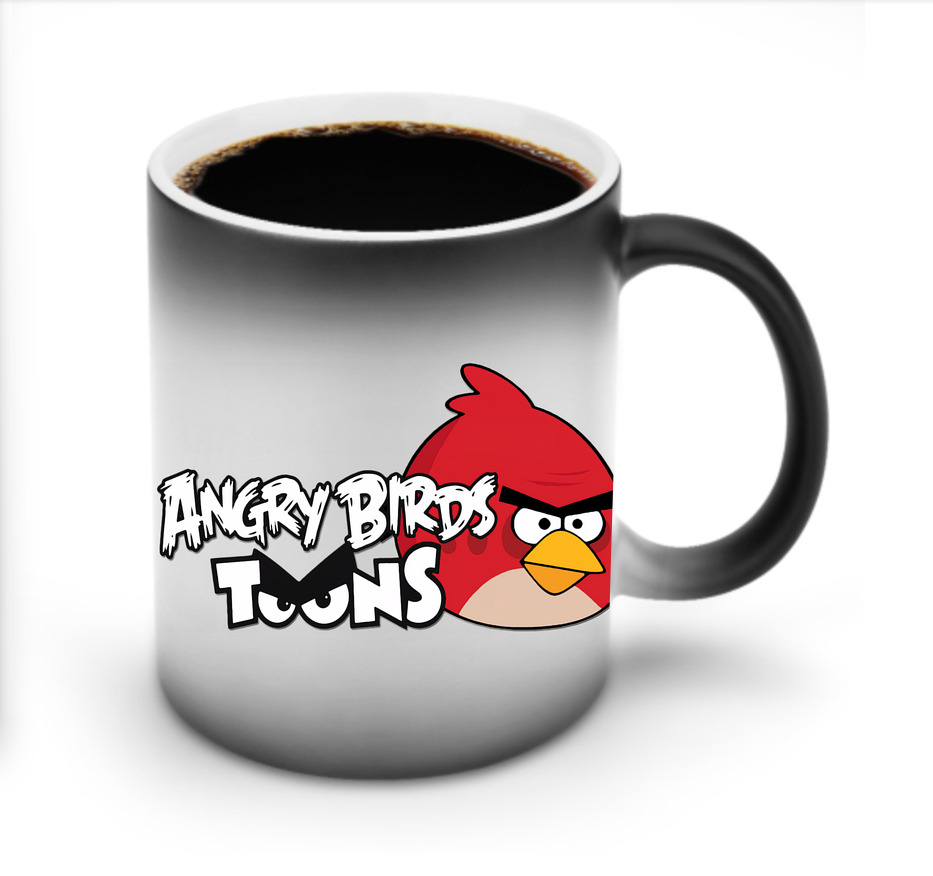 （画像用） Angry Birds アングリーバード 温度変色マグカップ