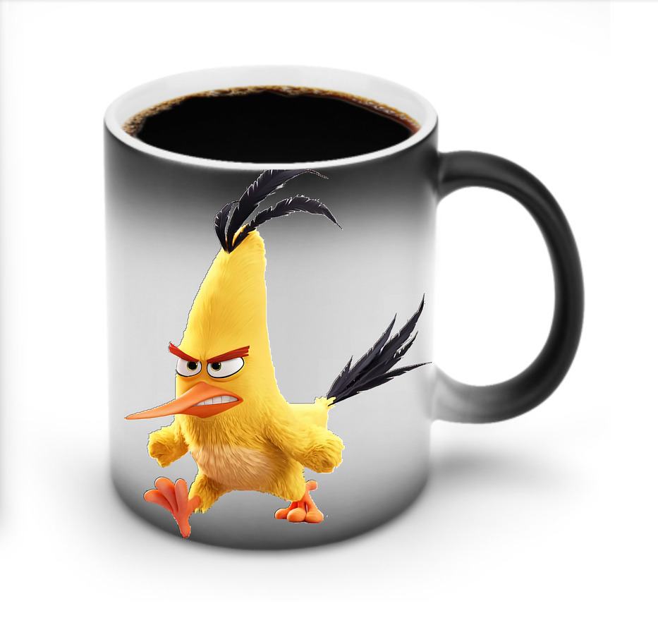 （画像用） Angry Birds アングリーバード 温度変色マグカップ