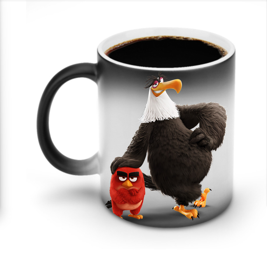 （画像用） Angry Birds アングリーバード 温度変色マグカップ