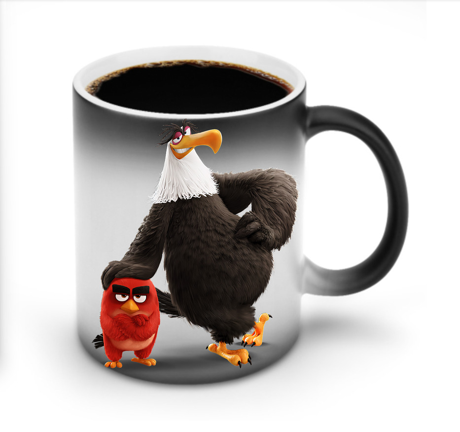 （画像用） Angry Birds アングリーバード 温度変色マグカップ
