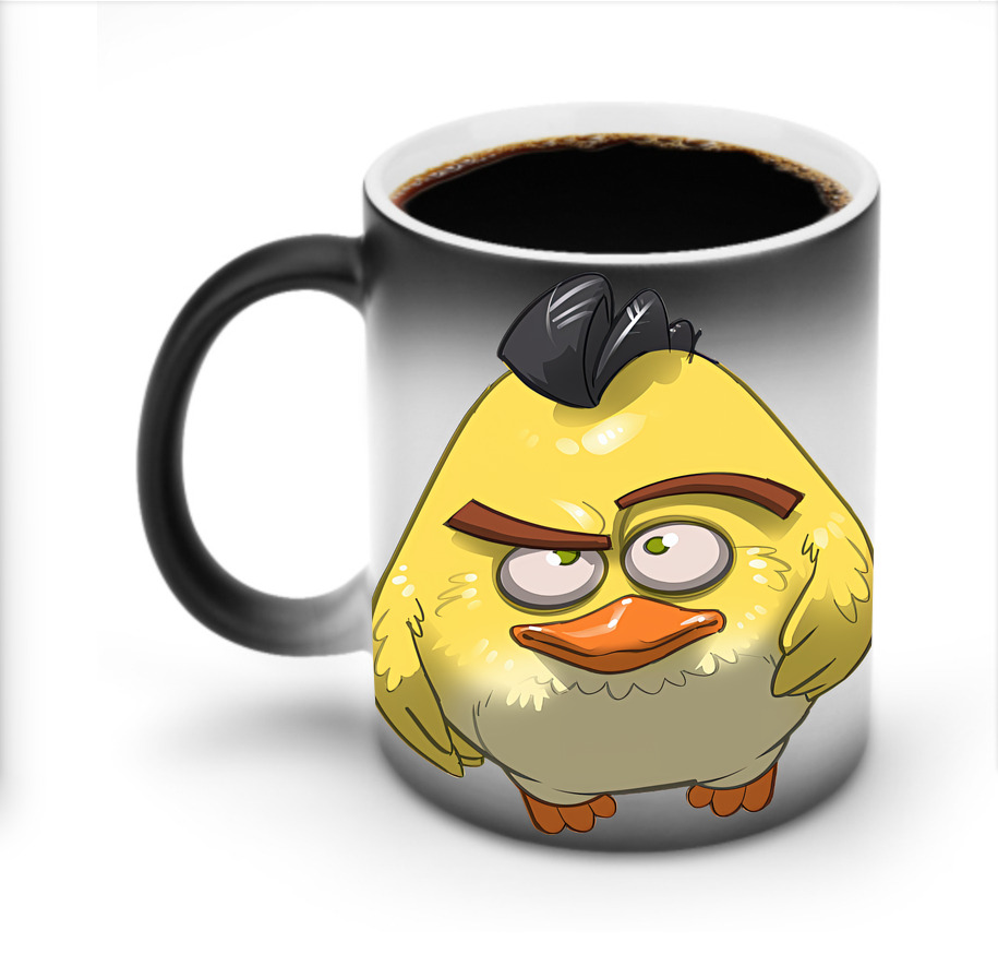 （画像用） Angry Birds アングリーバード 温度変色マグカップ