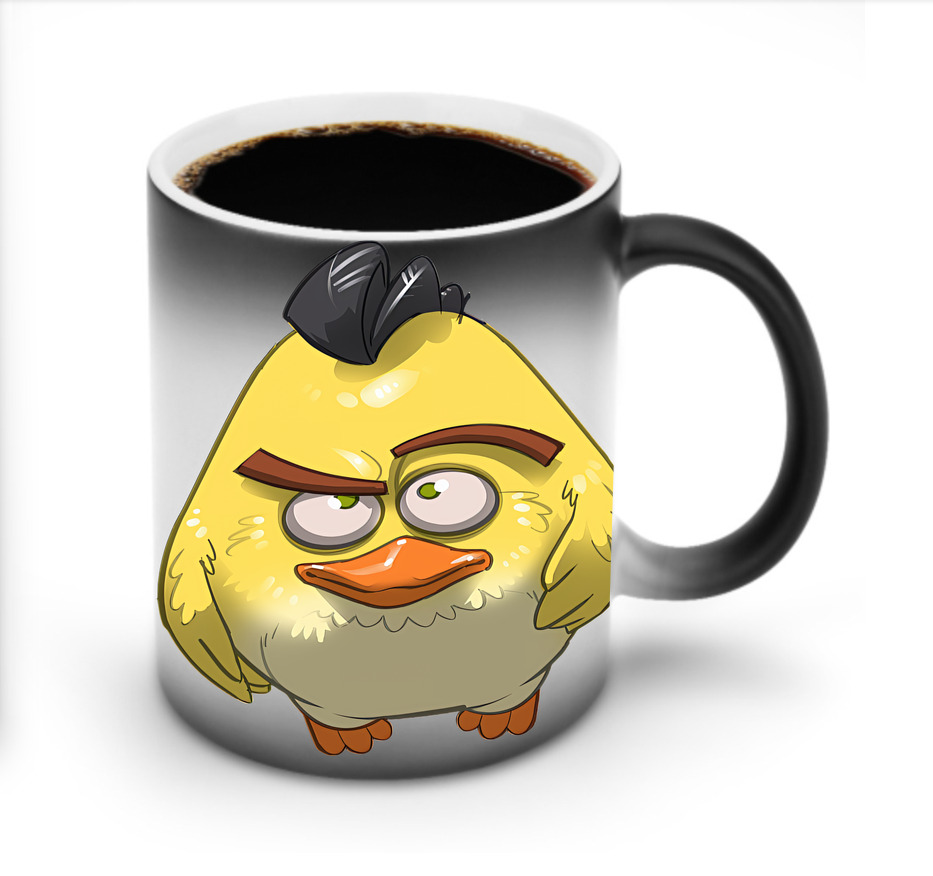 （画像用） Angry Birds アングリーバード 温度変色マグカップ