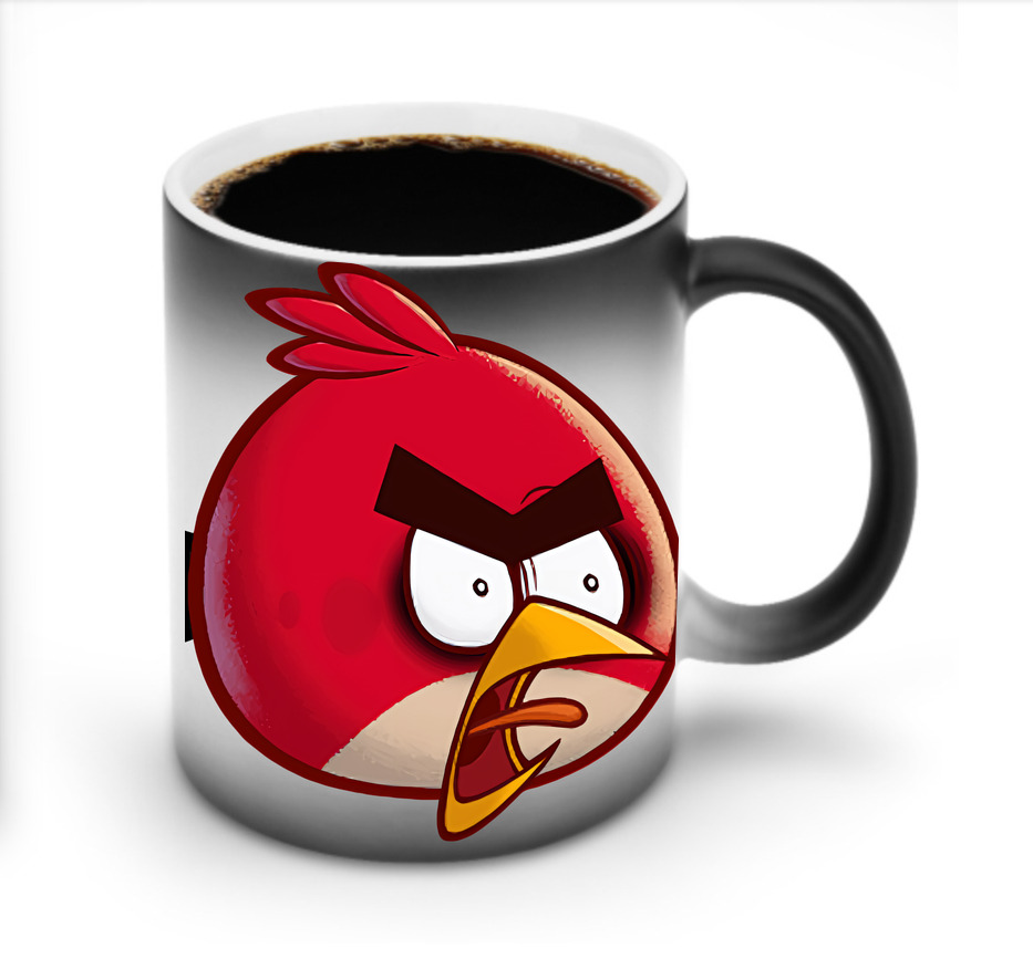 （画像用） Angry Birds アングリーバード 温度変色マグカップ
