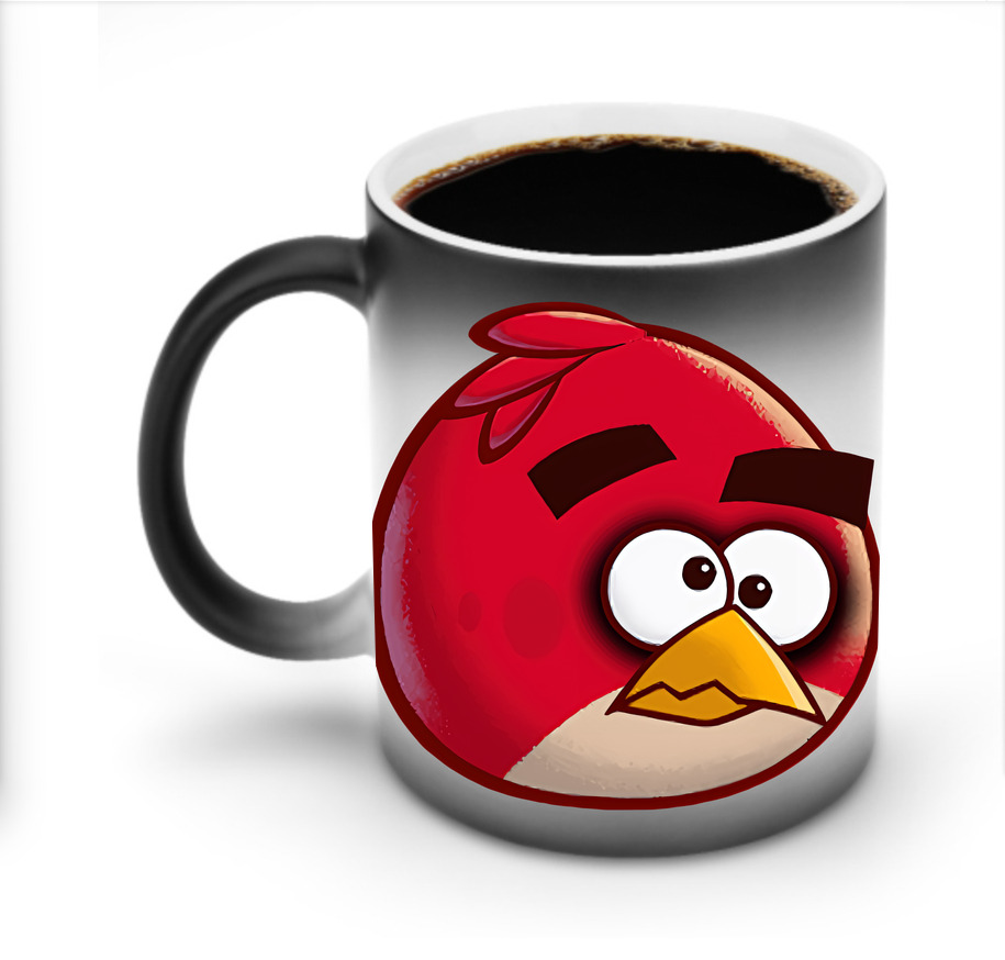 （画像用） Angry Birds アングリーバード 温度変色マグカップ