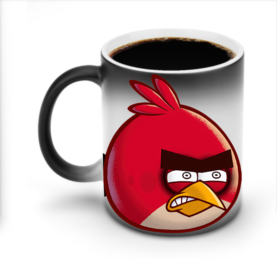 （画像用） Angry Birds アングリーバード 温度変色マグカップ