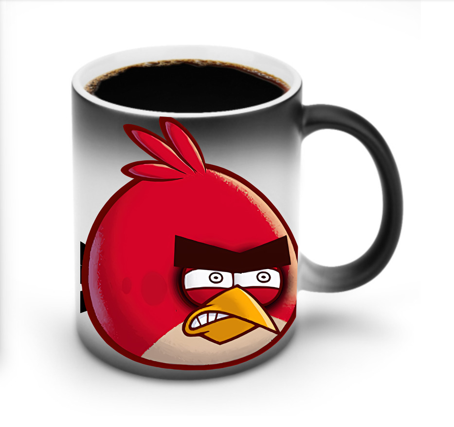（画像用） Angry Birds アングリーバード 温度変色マグカップ