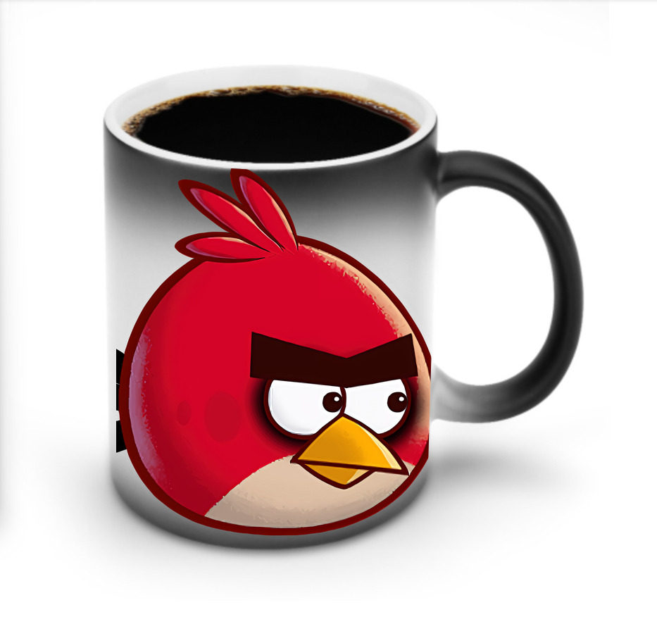 （画像用） Angry Birds アングリーバード 温度変色マグカップ