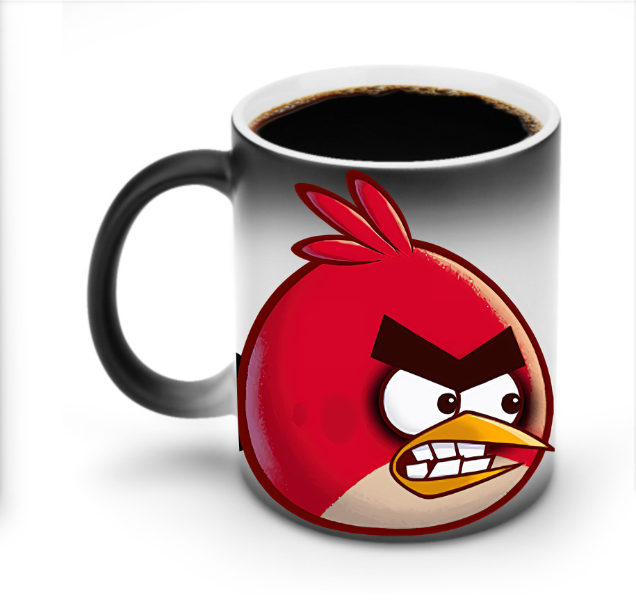 （画像用） Angry Birds アングリーバード 温度変色マグカップ
