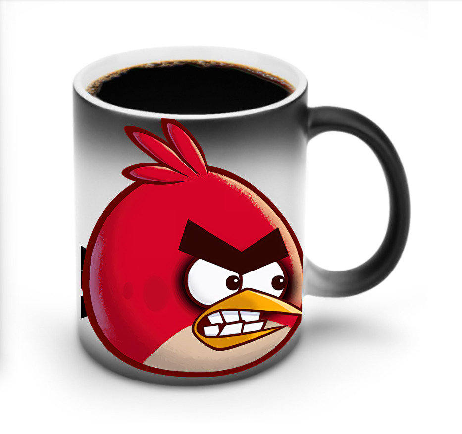 （画像用） Angry Birds アングリーバード 温度変色マグカップ