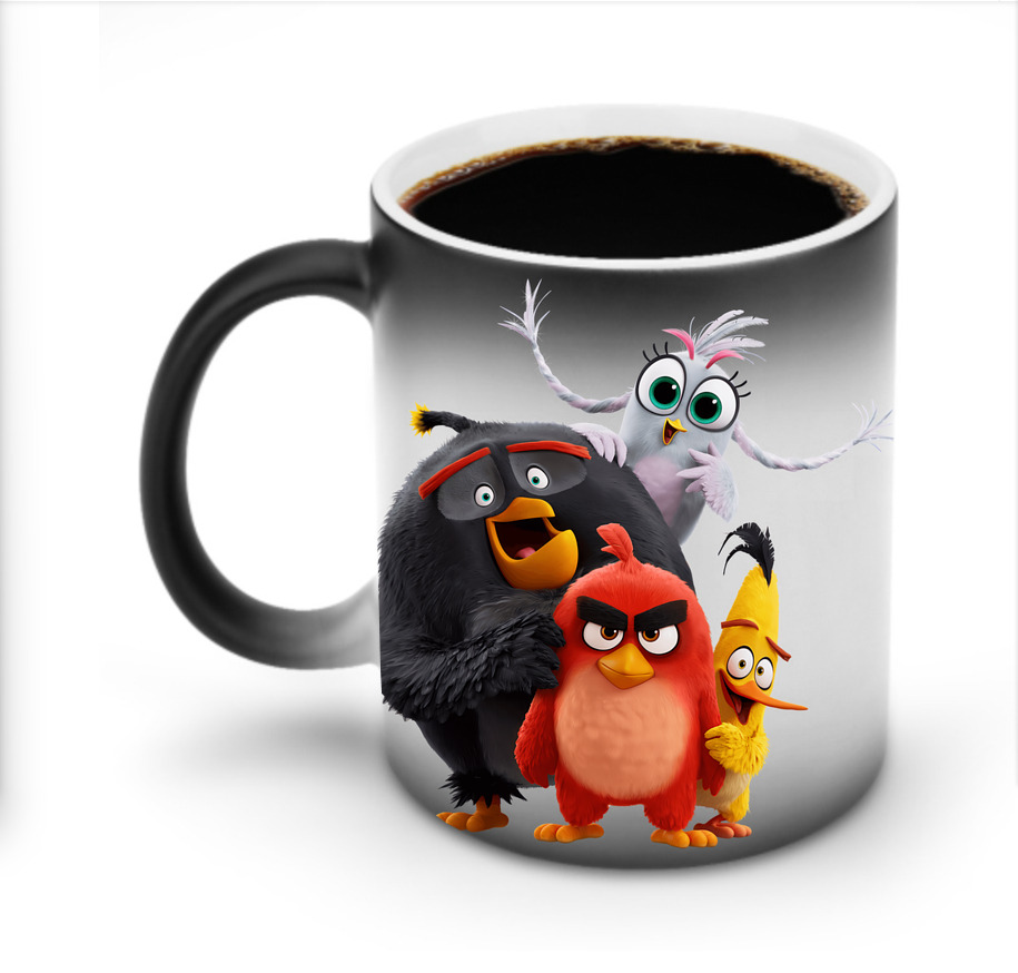 （画像用） Angry Birds アングリーバード 温度変色マグカップ