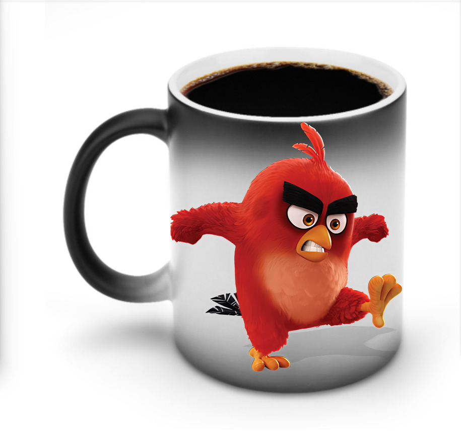 （画像用） Angry Birds アングリーバード 温度変色マグカップ