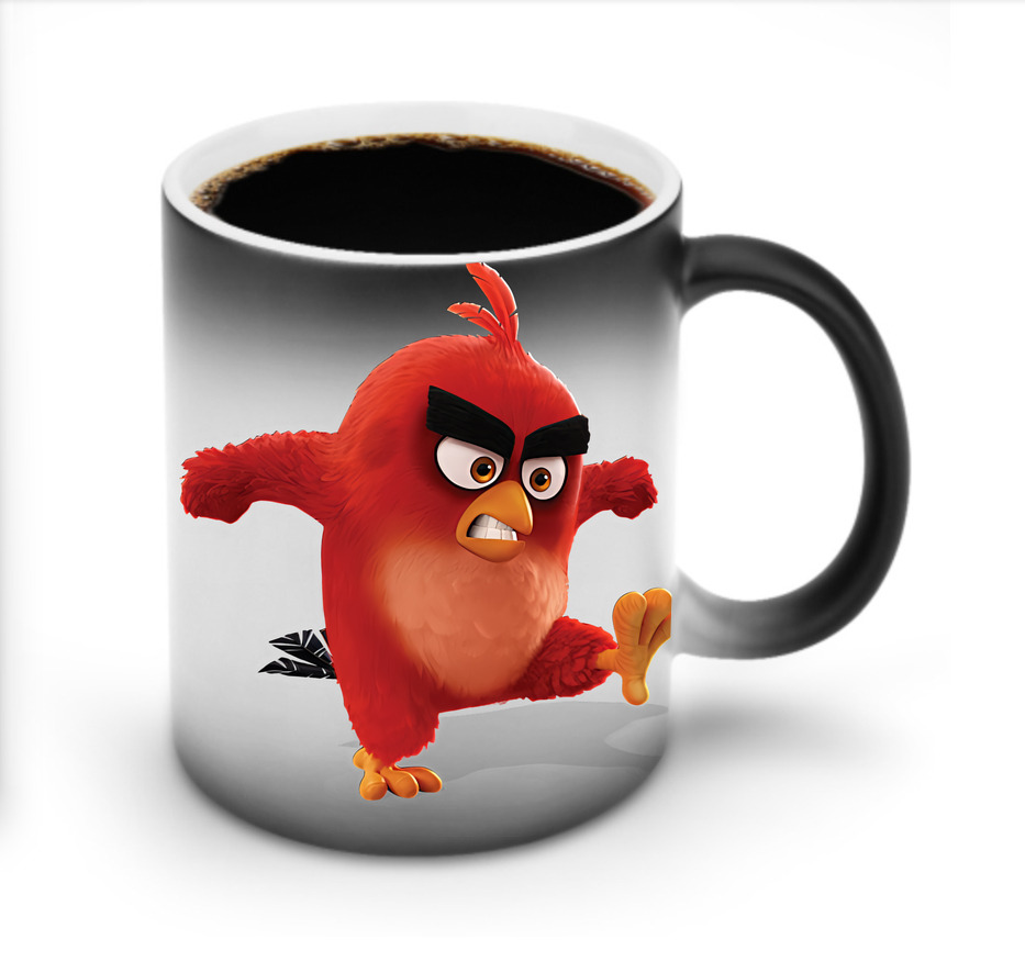 （画像用） Angry Birds アングリーバード 温度変色マグカップ