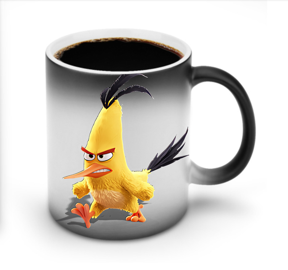 （画像用） Angry Birds アングリーバード 温度変色マグカップ