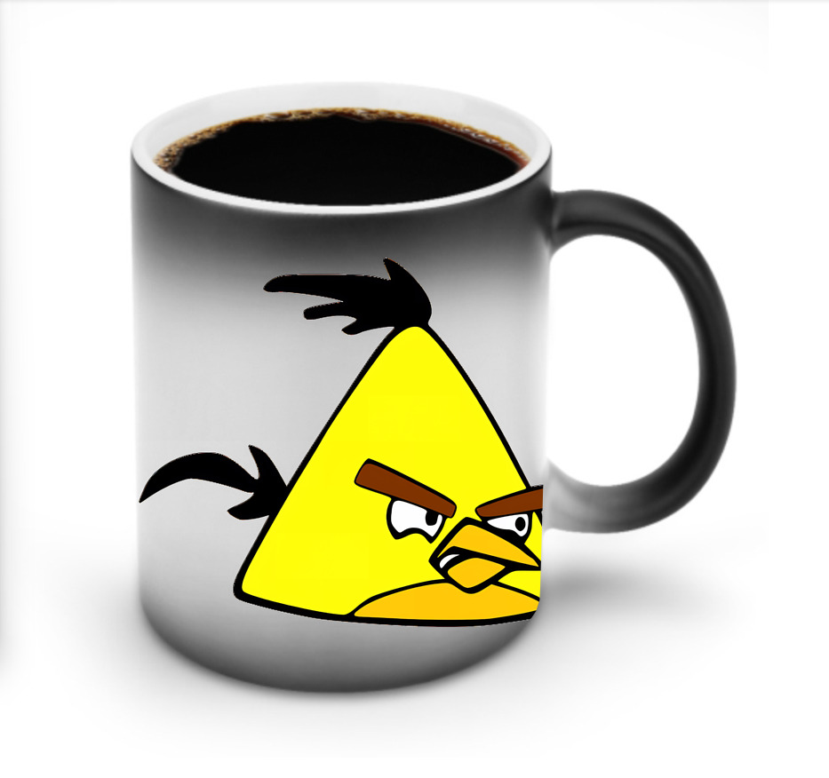 （画像用） Angry Birds アングリーバード 温度変色マグカップ