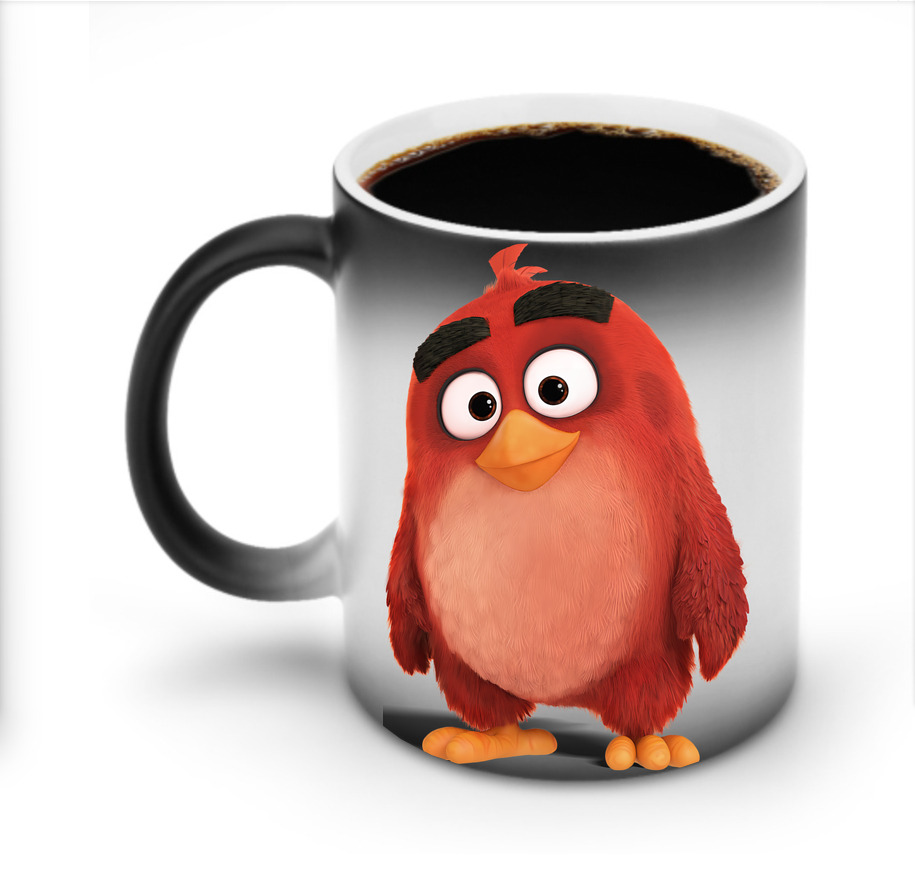 （画像用） Angry Birds アングリーバード 温度変色マグカップ