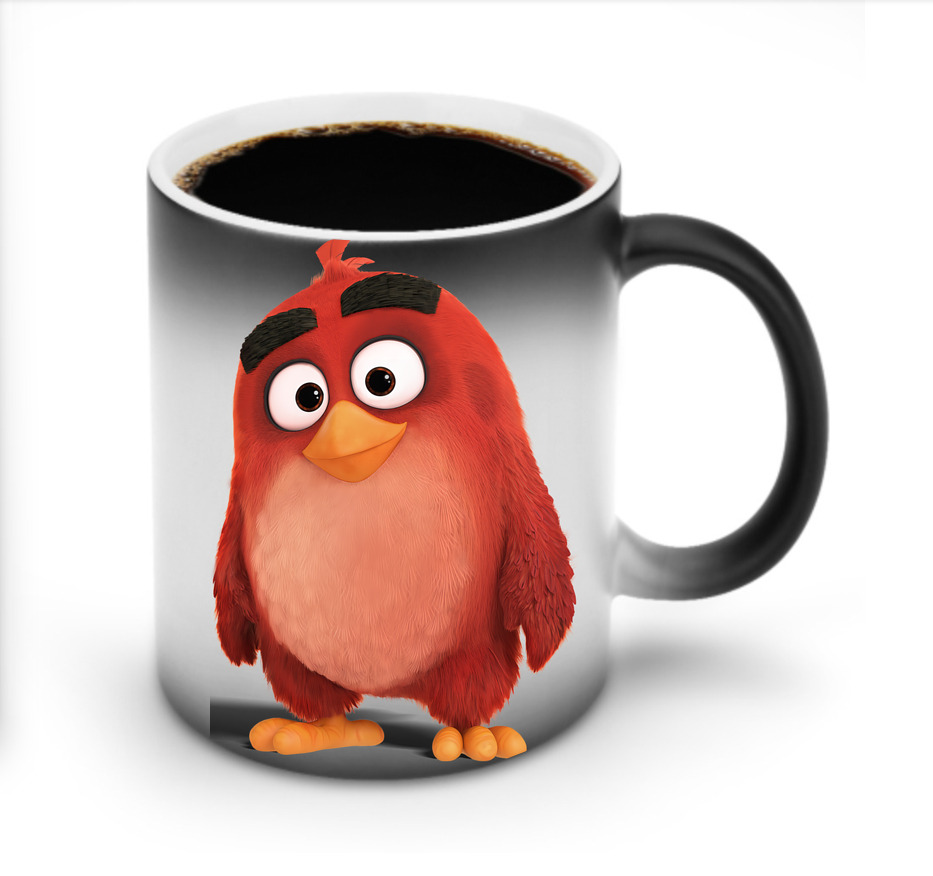 （画像用） Angry Birds アングリーバード 温度変色マグカップ