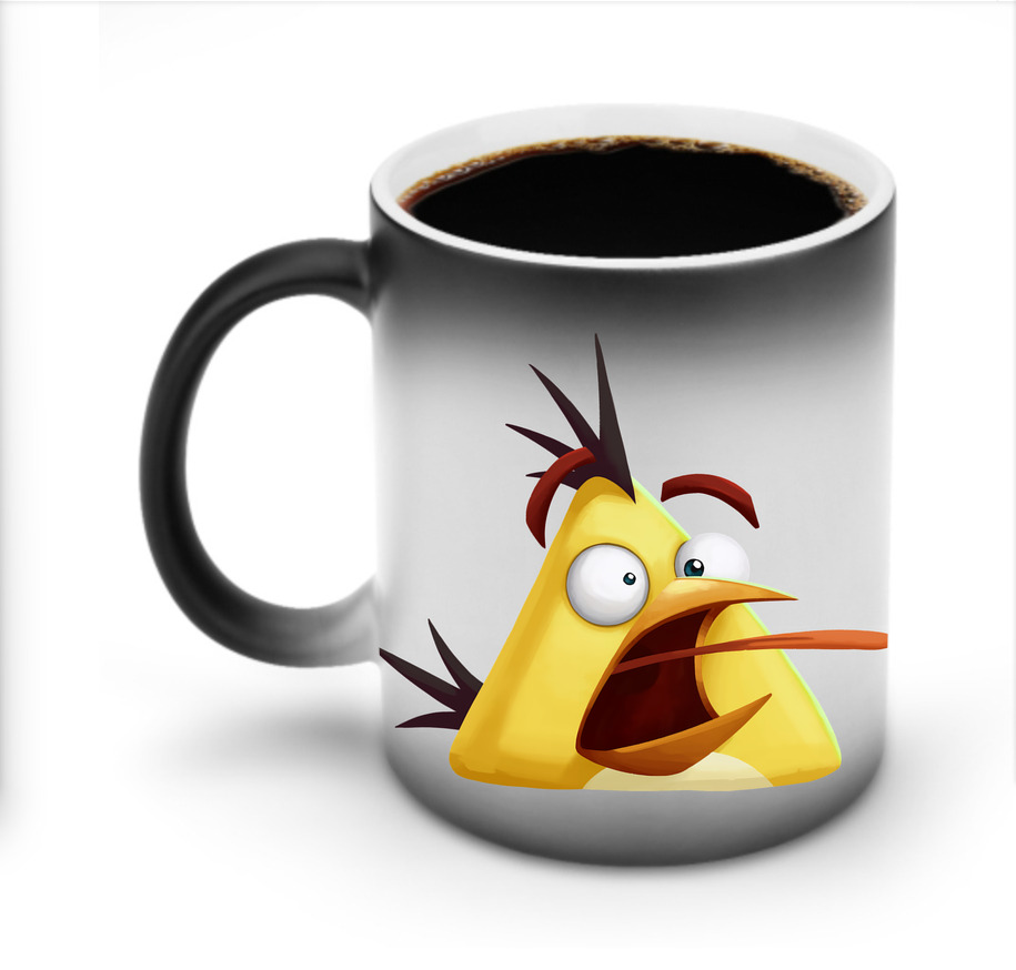 （画像用） Angry Birds アングリーバード 温度変色マグカップ